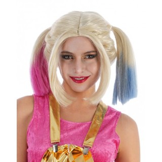 Perruque Harley Quinn