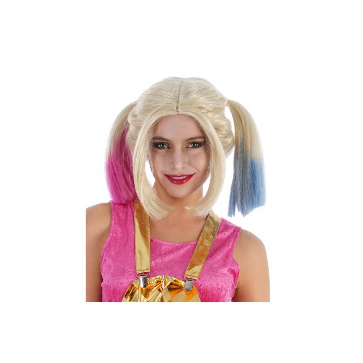 Perruque Harley Quinn