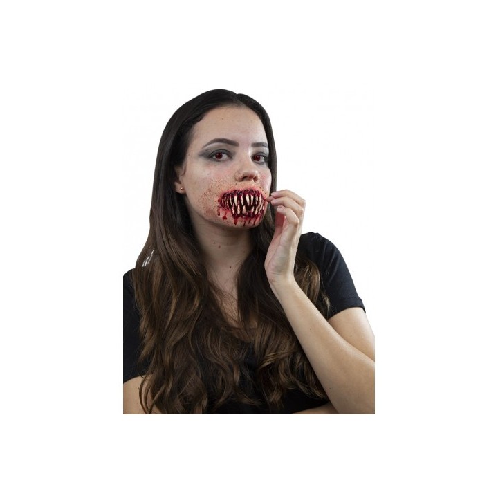 Cicatrice latex dents de l'horreur