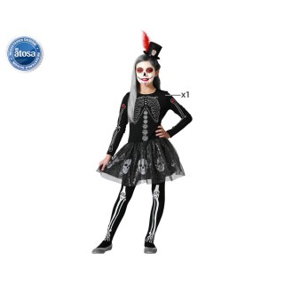 Costume enfant squelette vaudoo