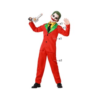 Costume enfant joker rouge