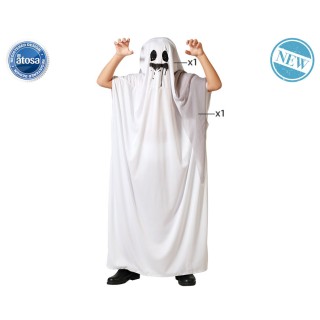 Costume enfant fantôme blanc