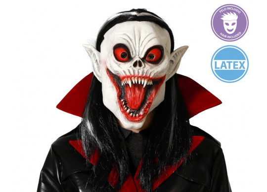Masque adulte latex vampire hilarant