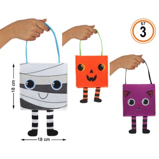 Sac bonbon halloween rigolo