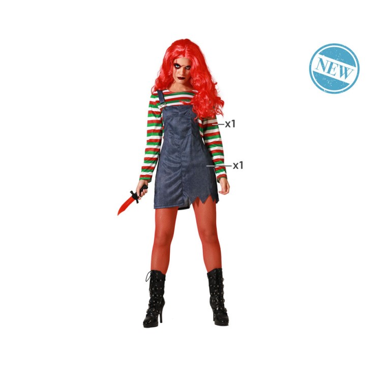 Costume femme poupée Chucky