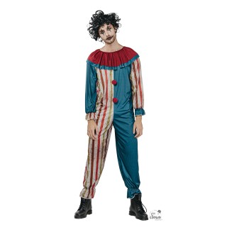 Costume homme clown vintage