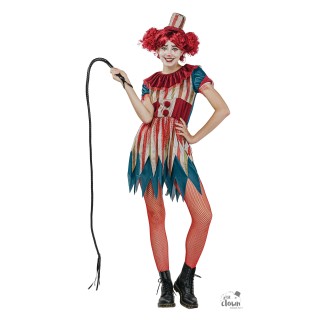 Costume femme clown vintage