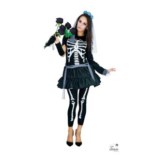 Costume femme squelette