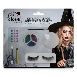 Kit maquillage sorcière élégante