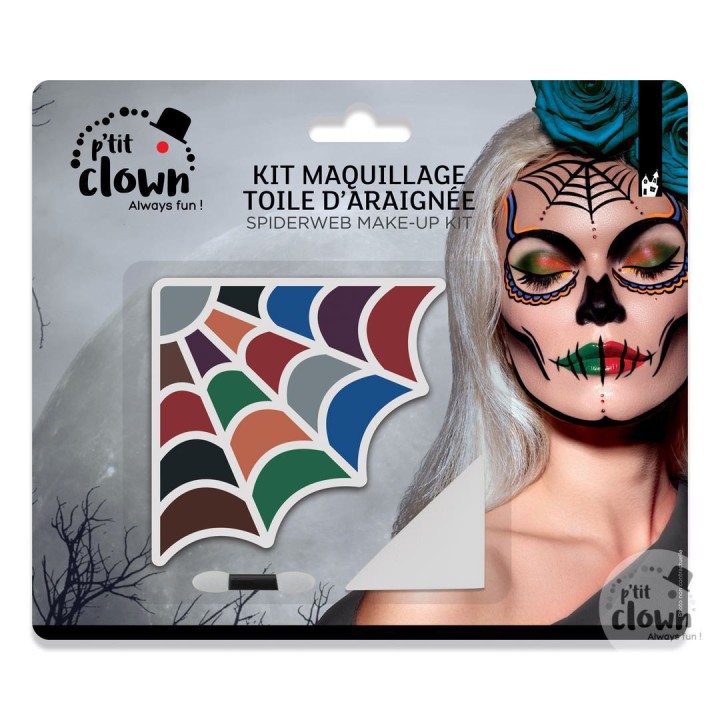 Palette maquillage Halloween 9 couleurs