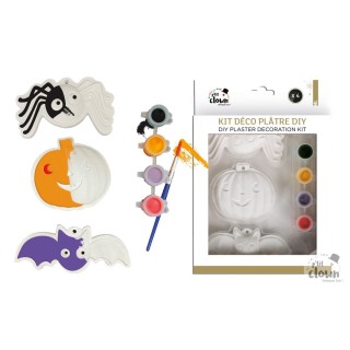 Kit DIY déco platre Halloween
