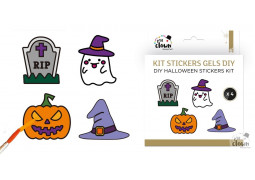 Kit DIY sticker gel Halloween