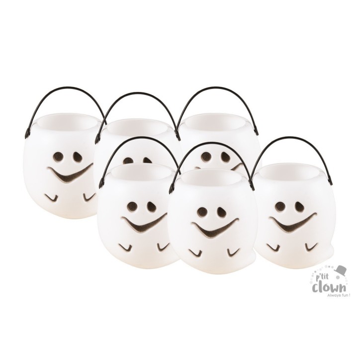 Mini pots fantôme x6