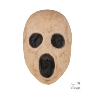 Masque adulte latex visage pétrifié