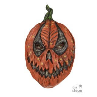 Masque adulte latex citrouille effrayante
