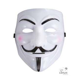 Masque adulte rigide anonymous