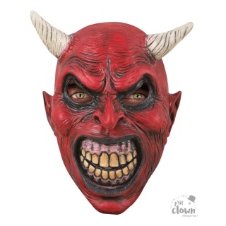 Masque adulte latex diable