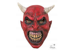 Masque adulte latex diable