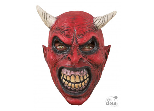 Masque adulte latex diable