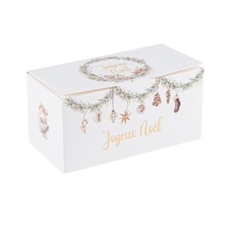 Ballotin chocolat Joyeux Noël cocoon Christmas x4