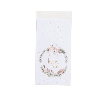 Sachet cello Joyeux Noël cocoon Christmas x10