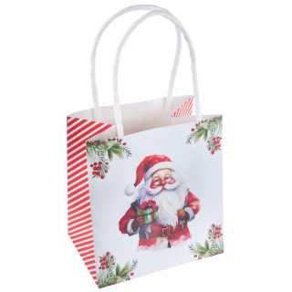 Sac cadeau Père Noël x4