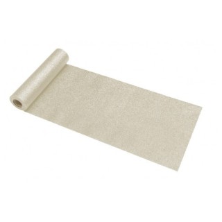 Chemin de table pailleté champagne prémium