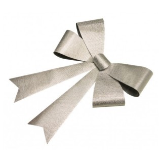 Noeud brillant argent 86cms