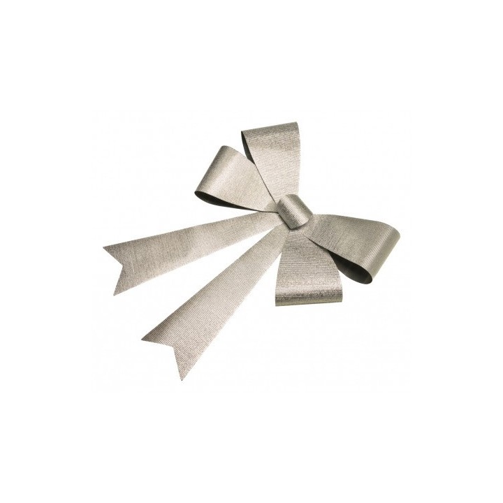 Noeud brillant argent 86cms
