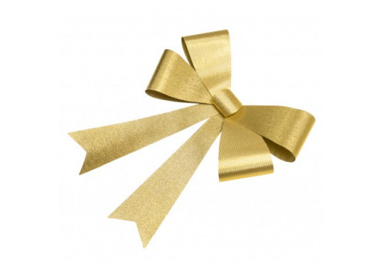 Noeud brillant or 86cms