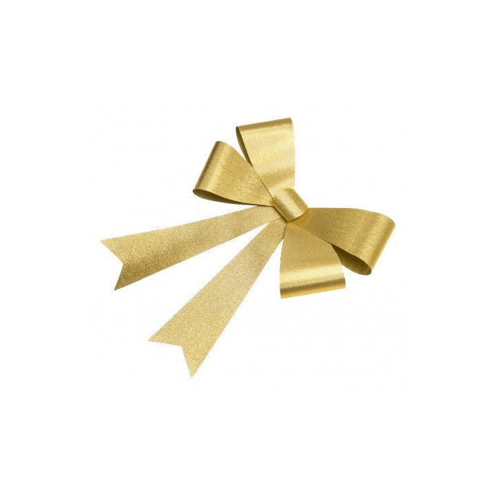 Noeud brillant or 86cms