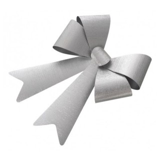 Noeud brillant argent 66cms