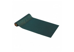 Chemin de table velours cotelé vert/or