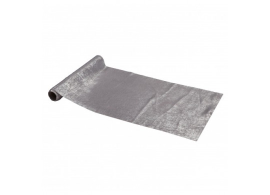 Chemin de table alliage argent métal