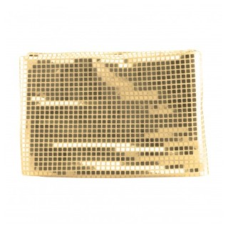 Nappe boule a facettes or