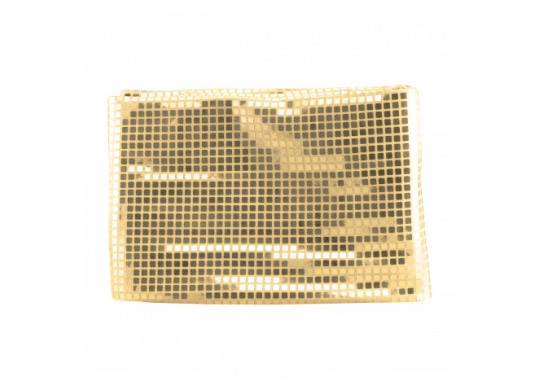 Nappe boule a facettes or