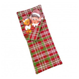 Sac de couchage avec oreiller pour lutin farceur