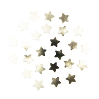 Confettis de table étoile or