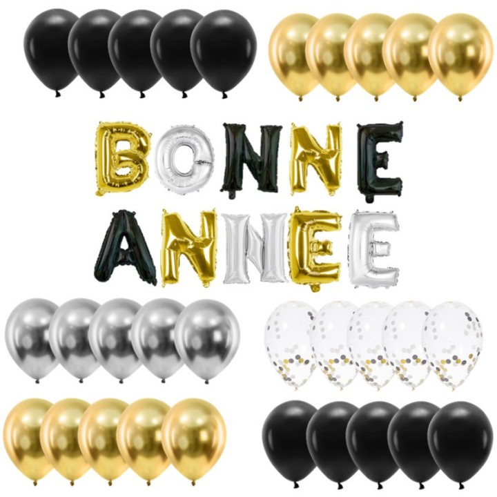 Kit ballons Bonne année