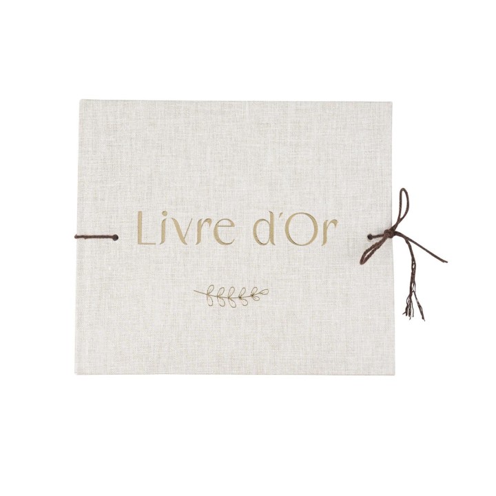 Livre d'or communion lin