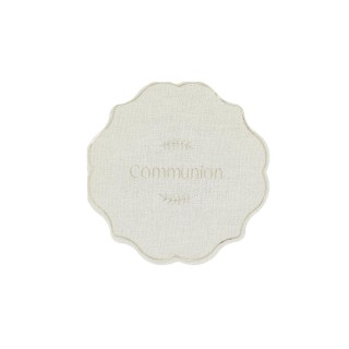 Serviettes communion lin x16