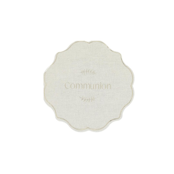 Serviettes communion lin x16