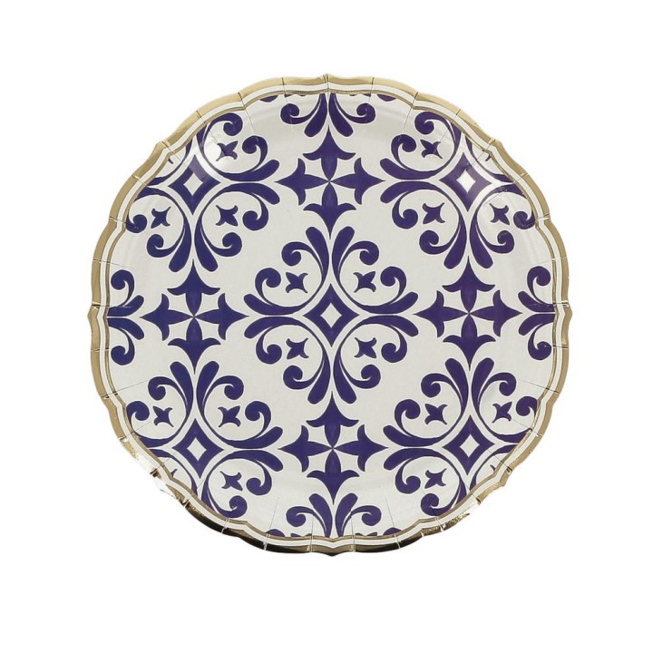 Assiettes dolce vita x8