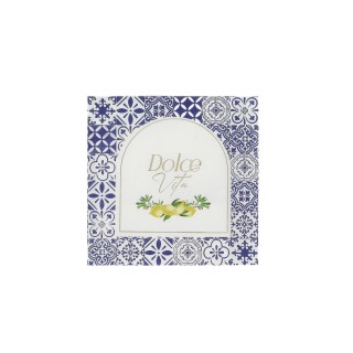 Serviettes dolce vita x16