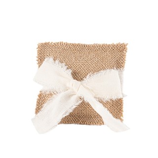 Coussin alliances jute