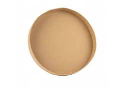 Plateau rond carton