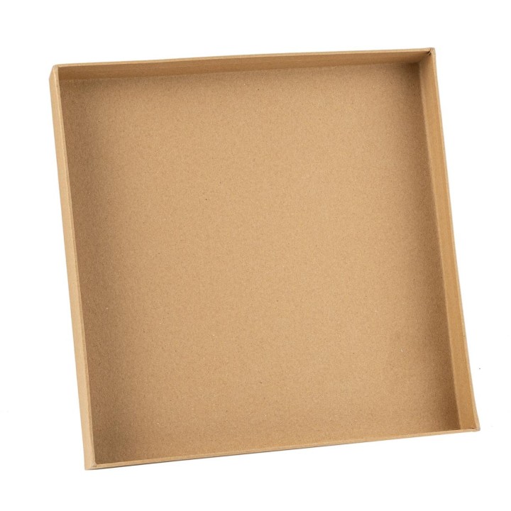 Plateau carre carton