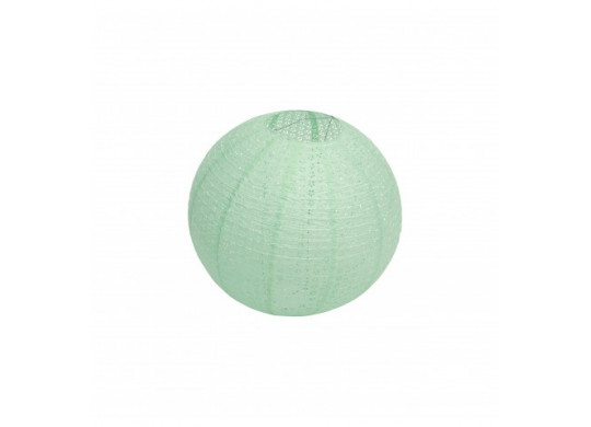 Lampion papier ajourée vert sauge Lampion papier ajourée vert sauge