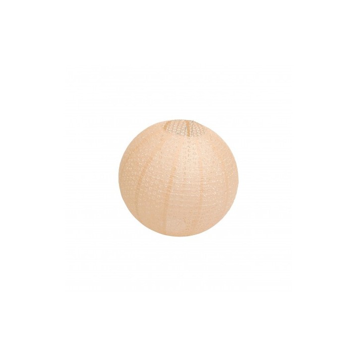 Lampion papier ajourée pêche