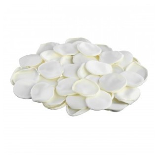 Sachet 50 pétales satin ivoire